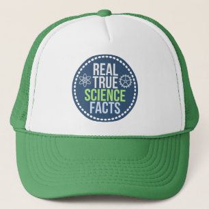 Boné Chapéu verdadeiro real dos fatos da ciência