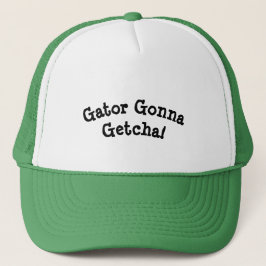 Boné Chapéu Verde do Gator Gonna Getcha