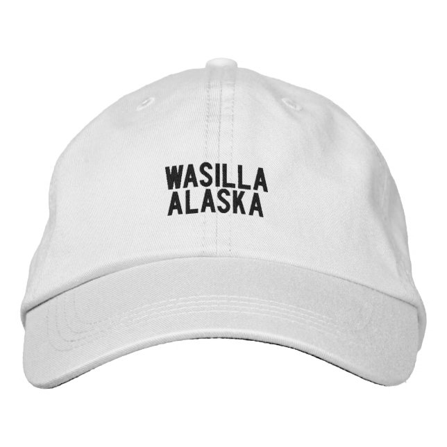 Boné Chapéu Wasilla Alasca (Frente)