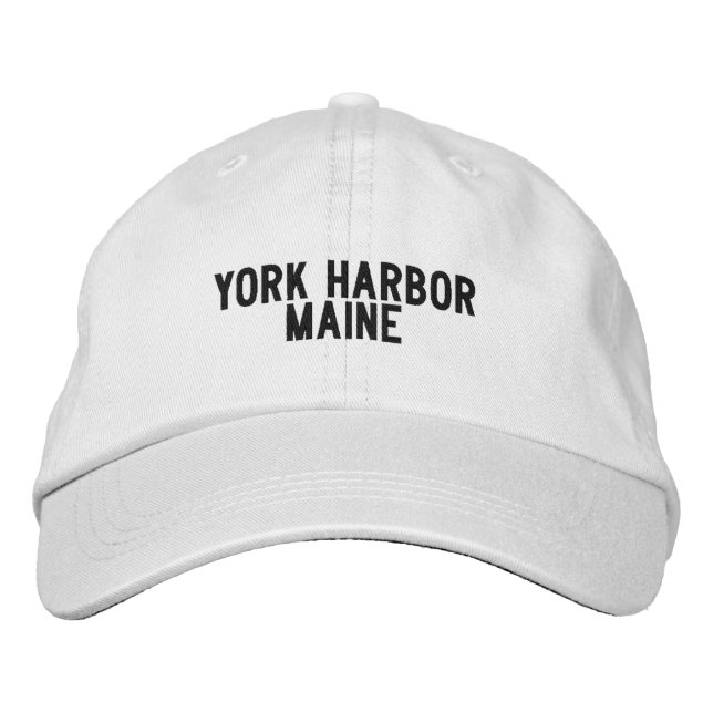 Boné Chapéu York Harbor Maine (Frente)