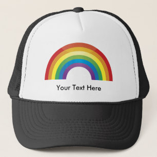 Boné Chapéus clássicos do arco-íris - Personalizados