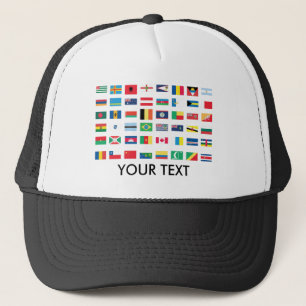 Boné Chapéus da bandeira do mundo