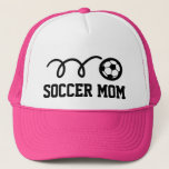 Boné Chapéus da mamã do futebol<br><div class="desc">Chapéus da mamã do futebol.</div>