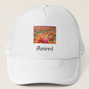 Boné Chapéus de aposentadoria iRetired Chapéu Branco co
