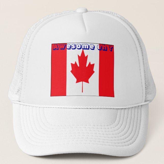 Boné Chapéus de caminhoneiro do Canadá (Frente)