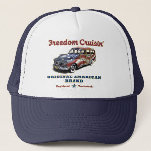 Boné Chapéus de camionistas de Americana de surfista e