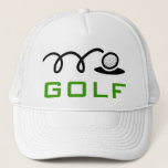 Boné Chapéus de golfe brancos para homens e mulheres<br><div class="desc">Chapéus de golfe brancos para homens e mulheres.</div>