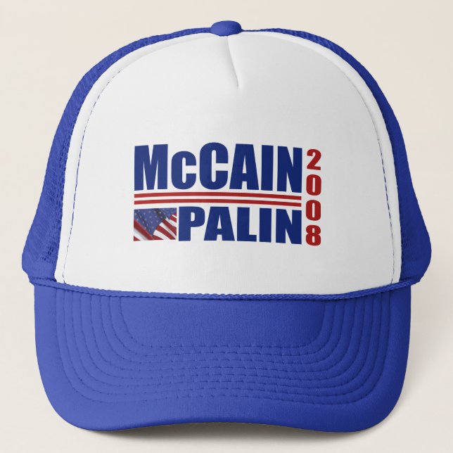 Boné Chapéus de McCain Palin2008 (Frente)