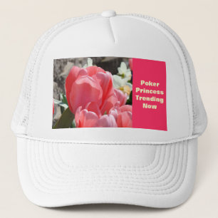 Boné Chapéus de Princesa do Poker Tendendo Agora Rosa T