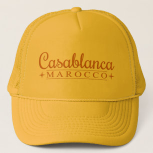 Boné Chapéus do camionista de Casablanca