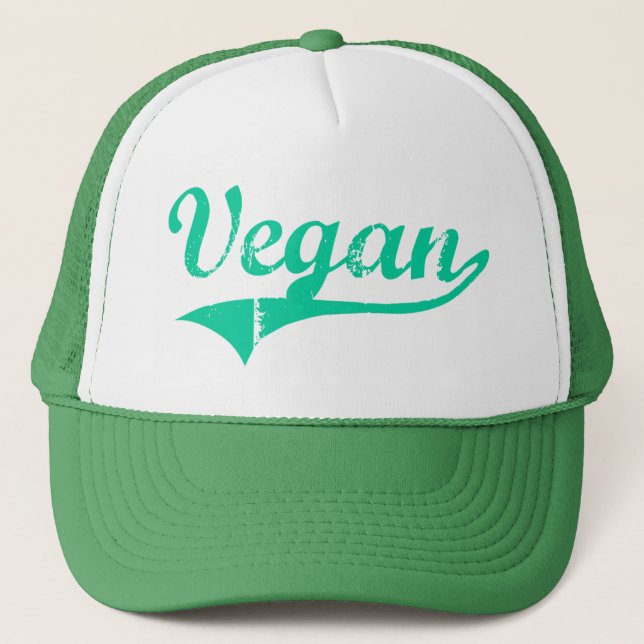 Boné Chapéus do Vegan da equipe (Frente)