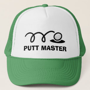 Boné Chapéus engraçados de golfe   Putt Master