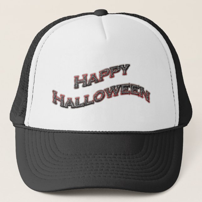 Boné Chapéus Feliz Halloween (Frente)