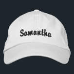 Boné Chapéus Personalizados<br><div class="desc">Use os campos de modelo para adicionar seu nome personalizado ou texto a esses bonés personalizados de beisebol.</div>