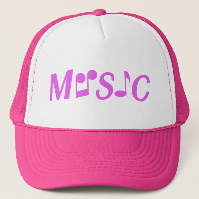 Boné Chapéus personalizados de MÚSICA (Frente)