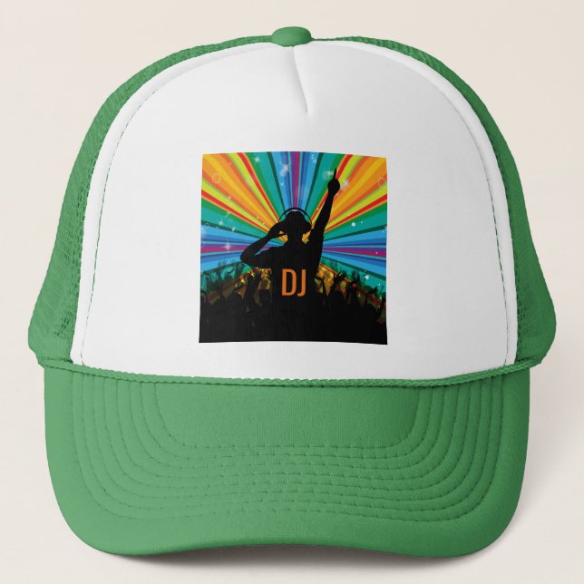 Boné Chapéus personalizados do Music DJ (Frente)