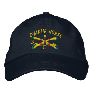 Boné Charlie Horse 3/5 Cavalaria VSM cruzou Sabers Hat