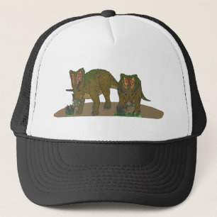 Boné Chasmosaurus que consulta