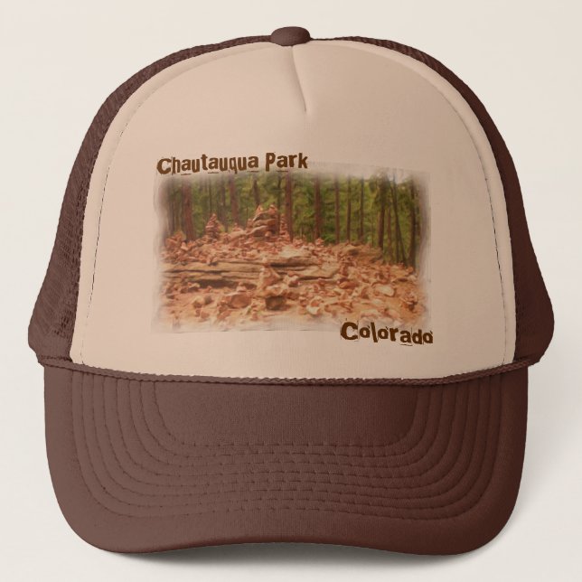 Boné Chautauqua Park Colorir hat (Frente)