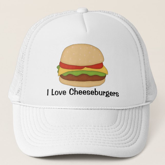 Boné Cheeseburger Hat (Frente)