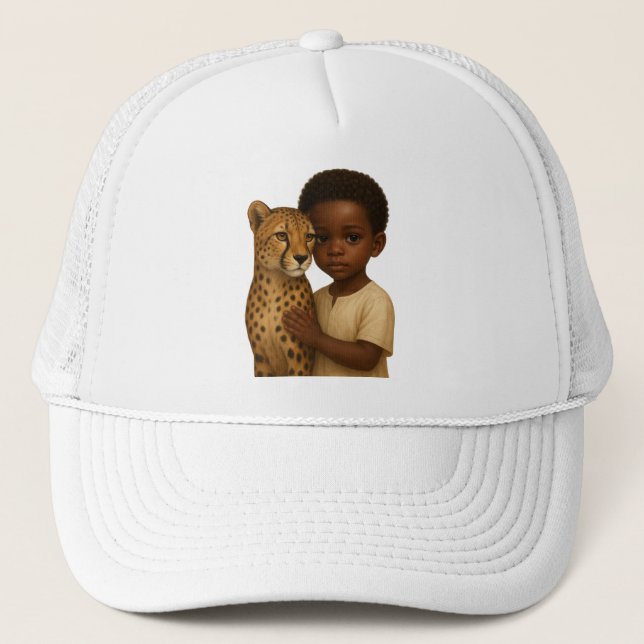 Boné Cheetah & Boy: Bond of the wild and innocent (Frente)