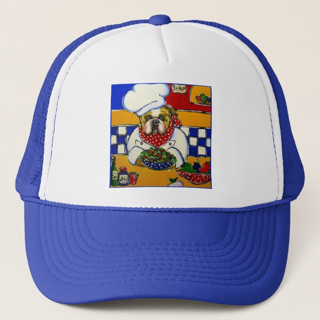 Boné Chef Bulldog (Frente)