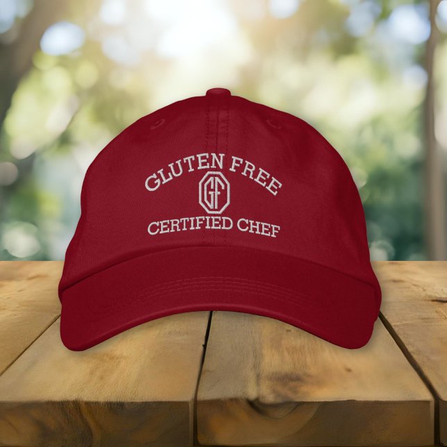 Boné Chef Certificado Sem Glúten (Criador carregado)