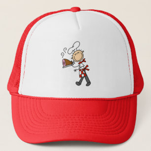 Boné Chef com Chapéus de Presunto Assado