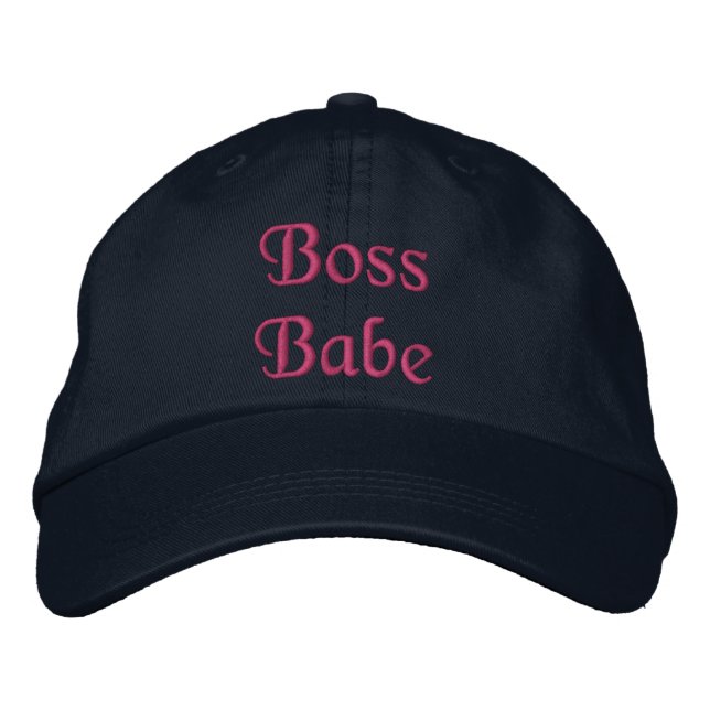 Boné Chefe Babe Libere Seu Poder Interior Mulher Modern (Frente)