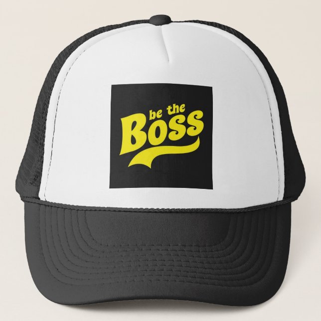 Boné Chefe copia design para o homem. (Frente)