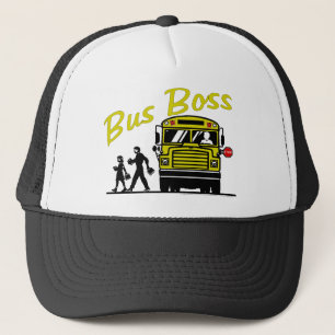 Boné Chefe do ônibus - motorista masculino