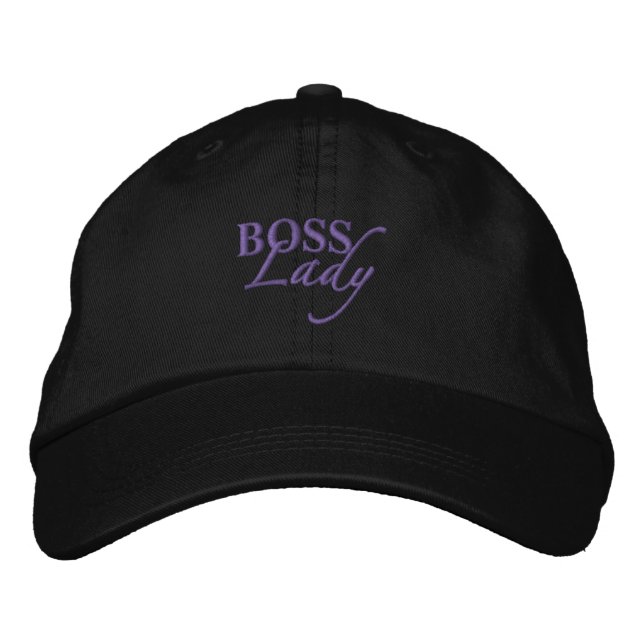 Boné Chefe Lady Hat Personalizado Ajustável (Frente)