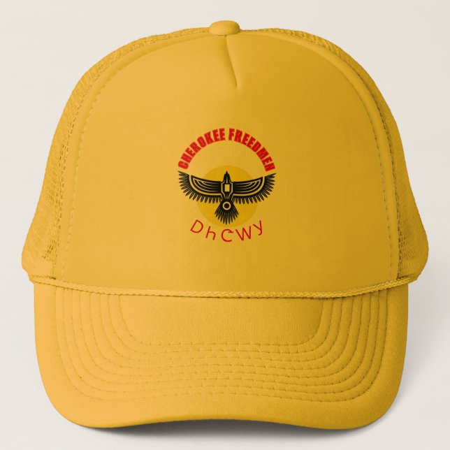 Boné Cherokee Descendants of Freedmen Trucker Hat (Frente)