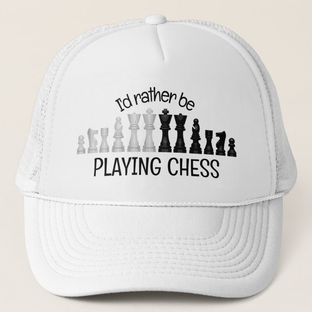 Boné Chess Design Hat (Frente)