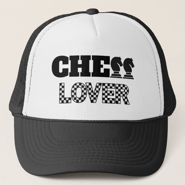 Boné Chess Lover Black Knights Criativo Jogo Único (Frente)