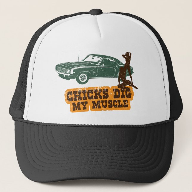 Boné Chevrolet Camaro 1969 SS (Frente)