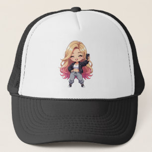 Boné Chibi Fofo