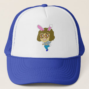 Boné chibi garotinha coelho
