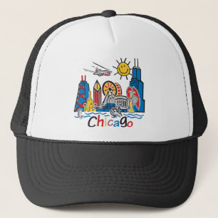 Boné Chicago caçoa a skyline