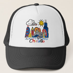 Boné Chicago caçoa a skyline