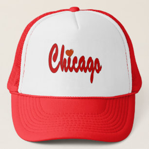 Boné Chicago com coração