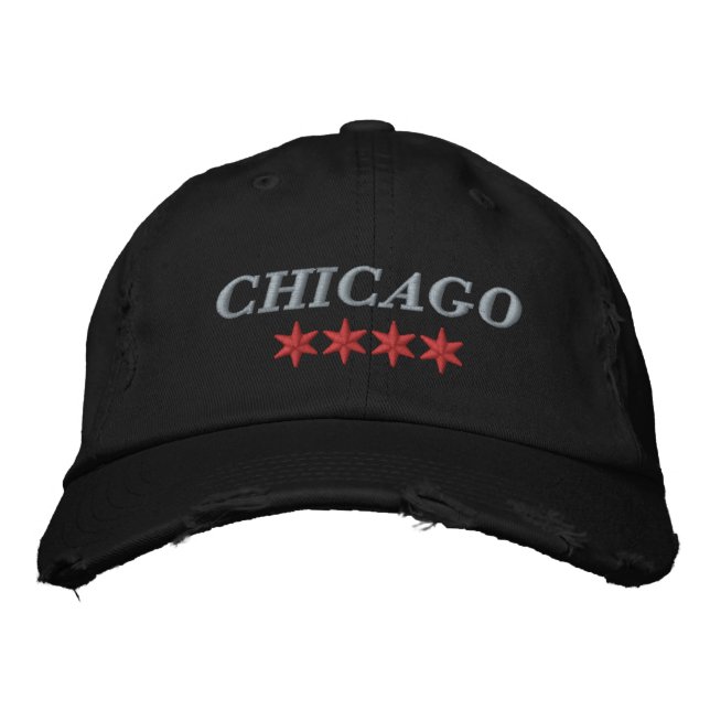 Boné Chicago Embroidered Hat (Frente)