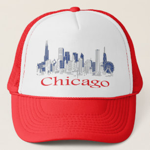 Boné Chicago-Skyline