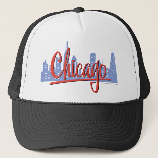 BONÉ CHICAGO VERMELHO (Frente)