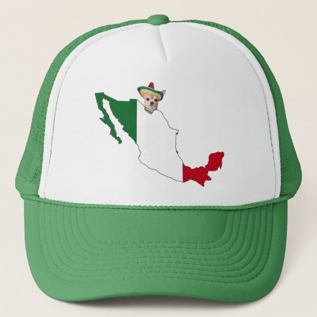 BONÉ CHIHUAHUA E MÉXICO (Frente)