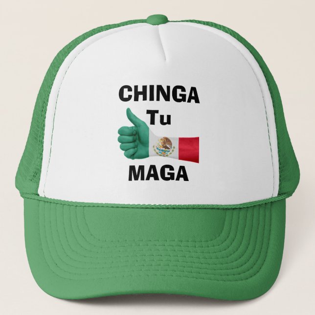 Boné Chinga Tu Maga Trucker Hat (Frente)