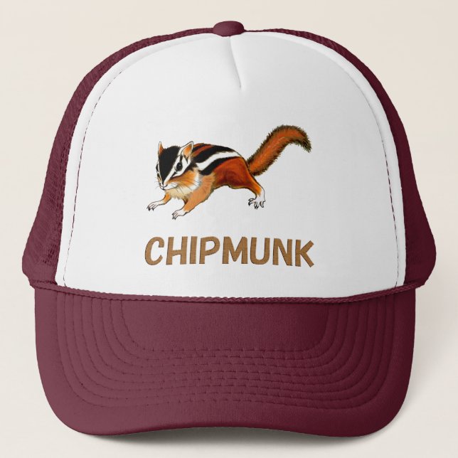 Boné Chipmunk　illustration　(2) (Frente)