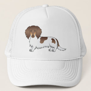 Boné Chocolate E Cão-De-Pêssego Longo De Pêssego De