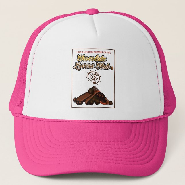 Boné Chocolate Lovers Club Hat (Cartoon) (Frente)