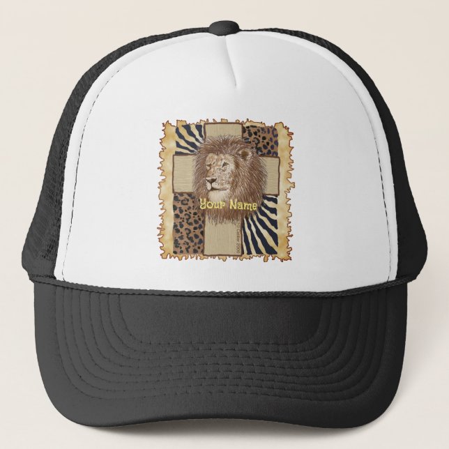 Boné Christian Lion Cross Hat (Frente)